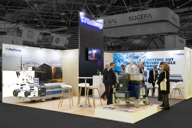 SUR MESURE-C DESIGN EXHIBITION-Salon Pollutec 2021 LYON- Stand FLOTTWEG - 42 m²