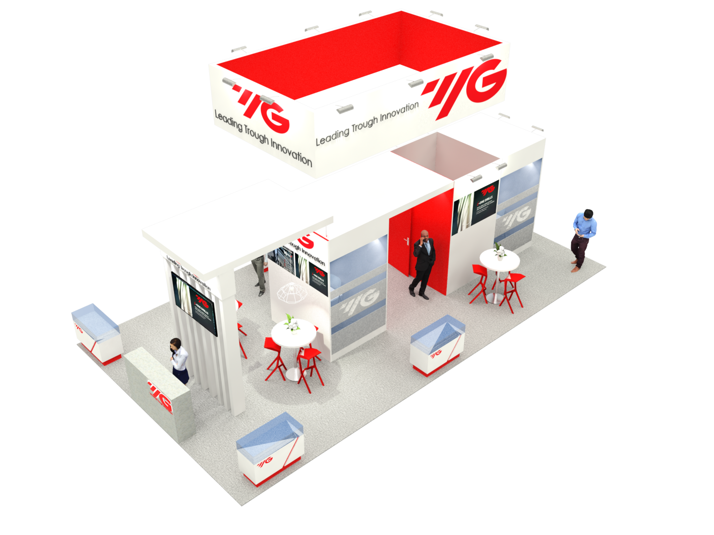 SUR MESURE-Salon Industrie 2019 LYON-Projet YG1-66m²