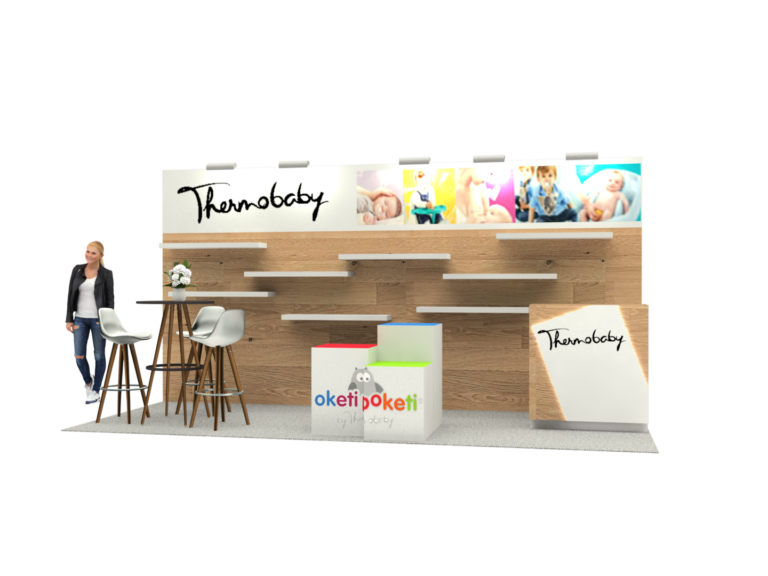 SUR MESURE-Salon Passion Bebe 2019 LYON-Stand Thermobaby - 8 m²