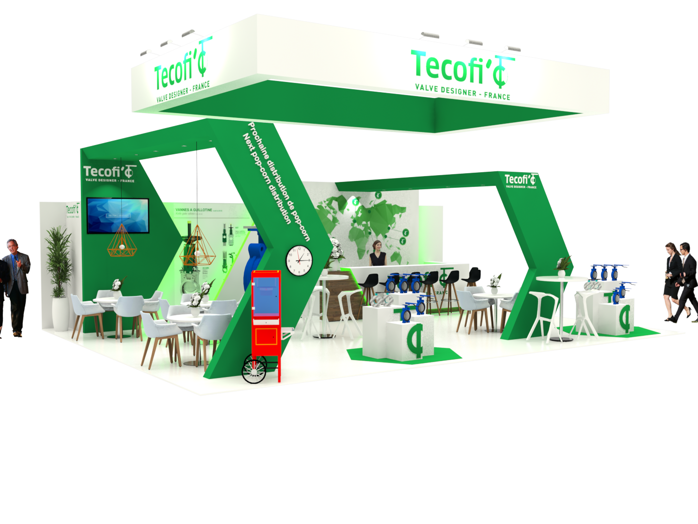 SUR MESURE-Salon Pollutec 2018 LYON -Stand Tecofi - 72 m²