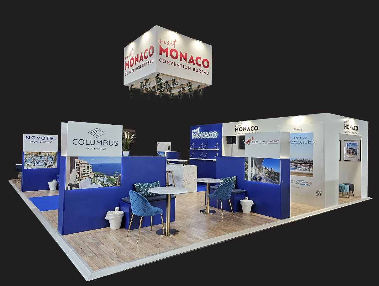 SUR MESURE-C Design Exhibition-Salon IMEX FRANCFORT 2023- Stand MONACO -81m2
